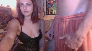 couple2921 gorgeous chick fucks pussy with phallus