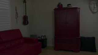 Mindi Mink exquisite young lady caresses shaved holes