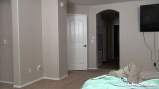 Mindi Mink fucks herself with different sized dicks