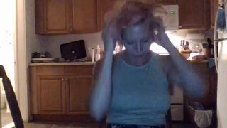 xtina83 lustful babe caresses herself with fingers