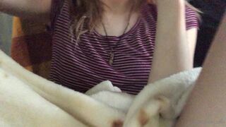 stacysin gorgeous bitch shows small tits