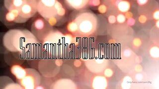 sam38 cute with pigtails jumps on sex toy