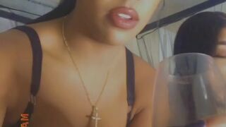 therealtylercamile sexy mistress pulls pussy