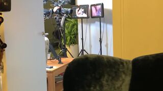 real_tiffany hot chick with big booty poses in lingerie