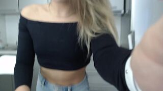 candymini cute babe exposes big tits