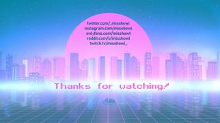 misshowl cute chick shows off gorgeous body