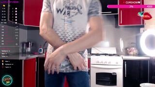 lucky_guy_and_baby_face busty small exposes her charms