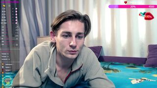 lucky_guy_and_baby_face cute passion relish swallows dildo