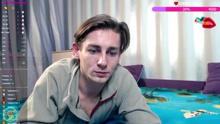 lucky_guy_and_baby_face cute passion relish swallows dildo