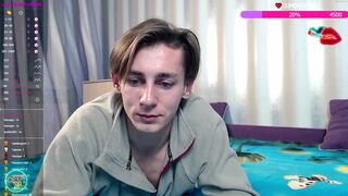 lucky_guy_and_baby_face cute passion relish swallows dildo