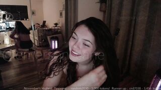 emersoncane harlot masturbates both holes
