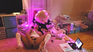 manyvids Blaire Monet incendiary queen jumps on sex toy