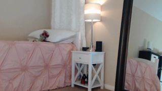 EmilyIvy the charming bitch fucks both holes