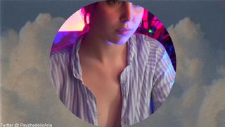 psychedelicariaa seductive babe dancing spectacular striptease