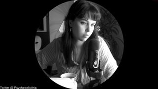 psychedelicariaa busty slut jerks off and cums