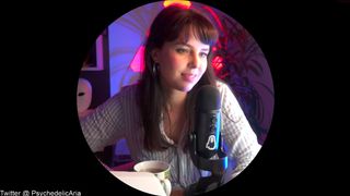 psychedelicariaa busty slut jerks off and cums