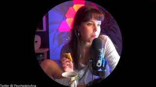 psychedelicariaa busty slut jerks off and cums