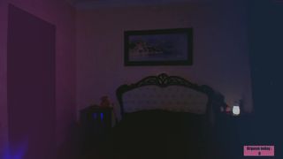 oooops___ plump woman caresses nipples and plays with phallus