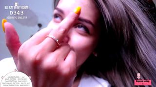 oooops___ busty slut fucking vagina with phallus