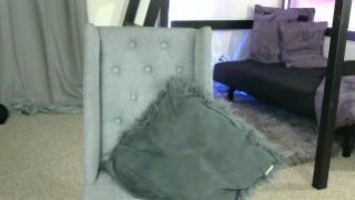 SilverUnicorn busty young lady rides sex toy