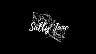 Sallyjanerain white-haired bitch masturbates her pussy with a phallus