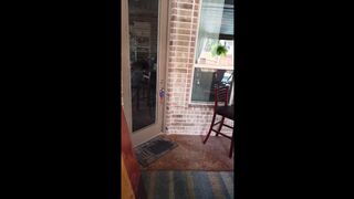 deauxma gorgeous babe fucks her shaved pussy