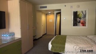 deauxma imposing slut fucks pussy with fingers