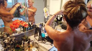 deauxma lustful skin jerks off shaved cunt