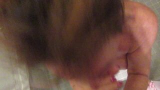 deauxma black-haired bitch passionately masturbates cunt