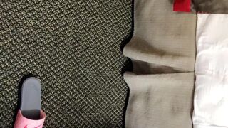 bunnydelacruz69 Incendiary lady relishly masturbates both holes