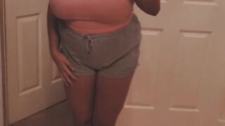 annabellerogers awesome brown girl in white stockings tickles her cap delicately