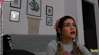 ally chaturbate Busty young lady fucks her cunt