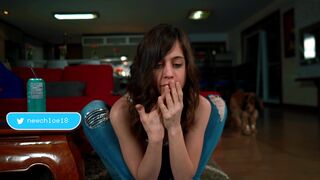 newchloe18 chaturbate Young bitch caresses shaved holes