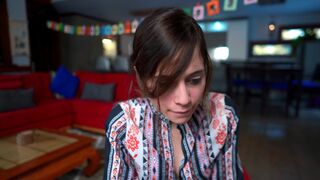 newchloe18 chaturbate Openwork chick ate plenty of cream and properly processed dildo