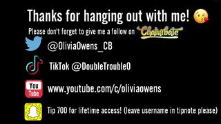 oliviaowens chaturbate Busty cockroach dancing striptease