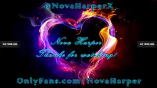 novaharper chaturbate Luxurious trash fucks pussy brightly