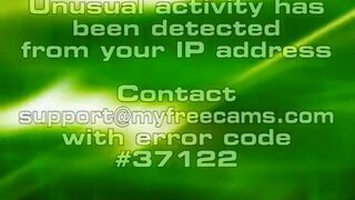 dulcemoon myfreecams Busty slut caresses shaved cunt