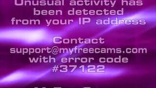 sendtacomoney myfreecams Seductive babe fucks both holes