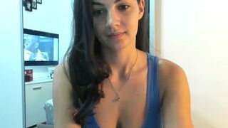 dream_o myfreecams Blonde takes off her stockings and daubs