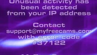 alyssashy myfreecams Luxurious chick caresses breast