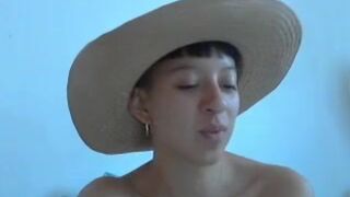 pompadourmlle myfreecams Beautiful chick caresses huge milkings