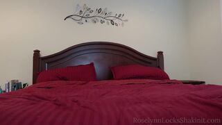 RoselynnLocks Doll in stockings pulls pussy with fingers