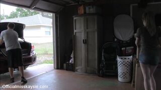 MissKaysie Cute female sucking dick