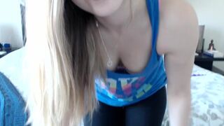 hellokitty Hot little woman bares chic boobies