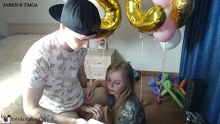 holydumplings ambitious bitch fucks with a dildo