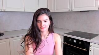 elaanna sucks rubber penis