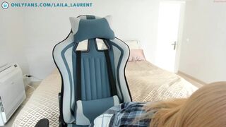 laila_laurent cutie drove long pussy into cunt