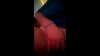 Kitty Lovelicks spectacular slut strokes her clit