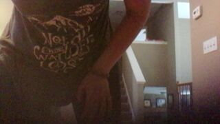 Eve Batelle skinny blonde jerks off