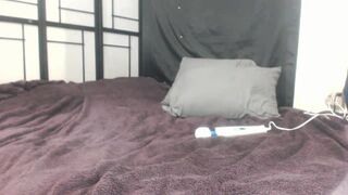 Ember Skye crazy girl caresses shaved pussy